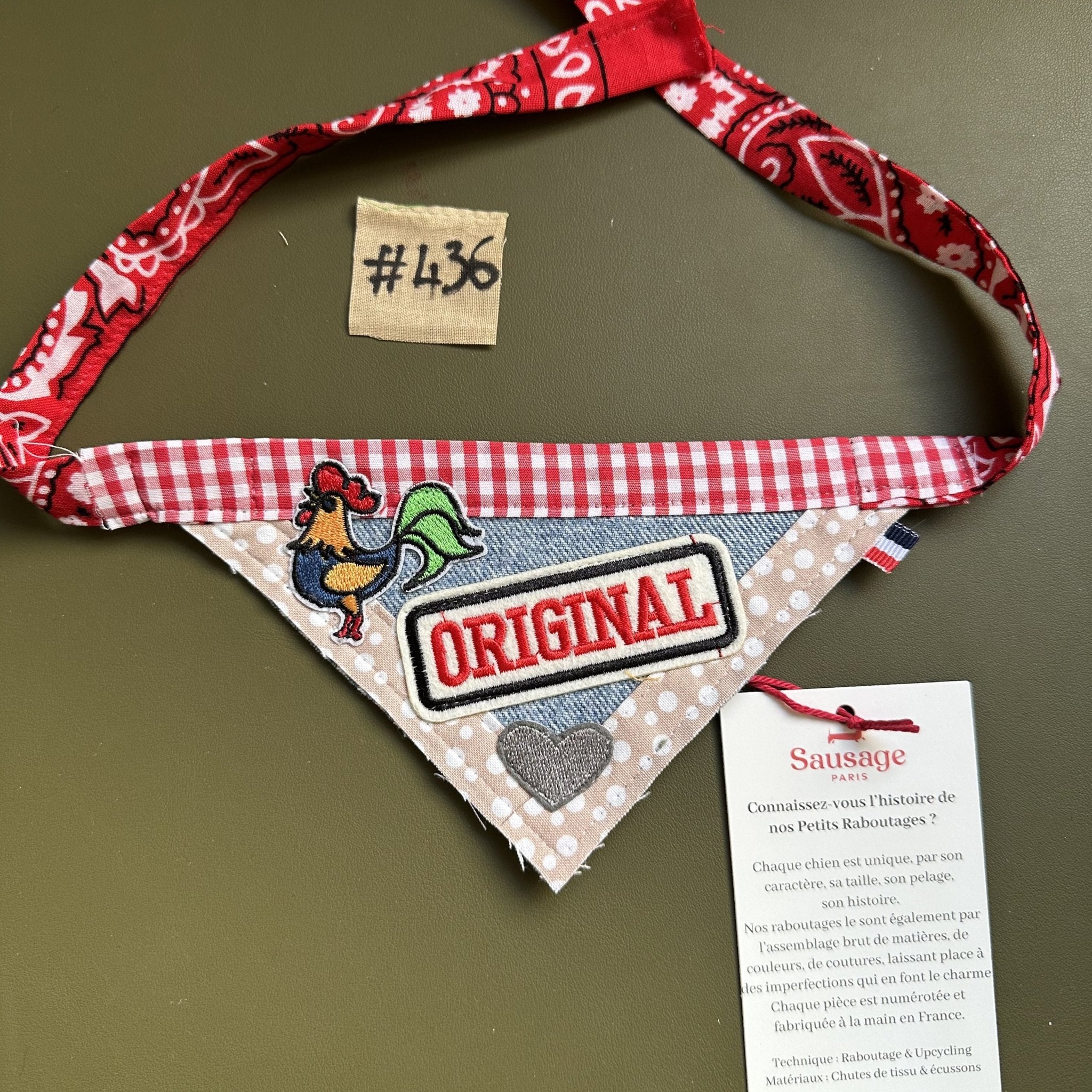 Bandanas « Petit Raboutage » - Sausage Paris